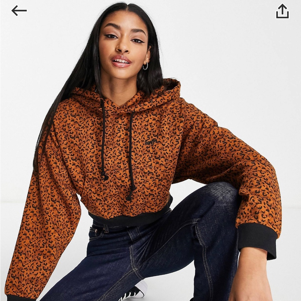 Levi’s Laundry Day Hoodie in Leopard
